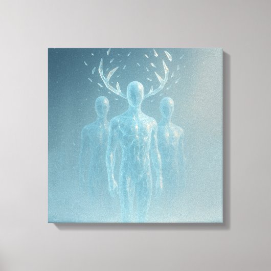Kristal Koor Canvas Afdruk (Voorkant)