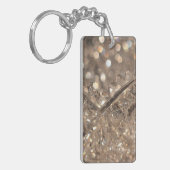 Kristal op Sleutelhanger met chocolade (Voorkant Links)