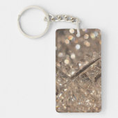 Kristal op Sleutelhanger met chocolade (Voorkant)