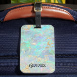 kristal opal bagagelabel<br><div class="desc">bagagelabel voor optische textuur</div>