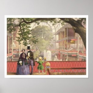 Kristal Palace, de Transept uit de South Galler Poster