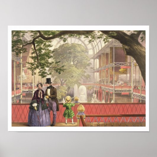 Kristal Palace, de Transept uit de South Galler Poster (Voorkant)