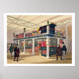 Kristal Palace, Landbouwrechtbank (gekleurd l Poster