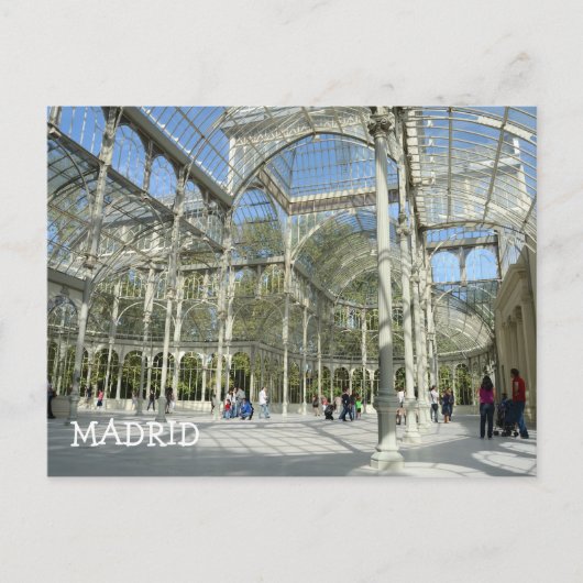 Kristal Palace, Madrid Briefkaart (Voorkant)