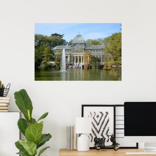 Kristal Palace, Madrid Poster (Thuiskantoor)