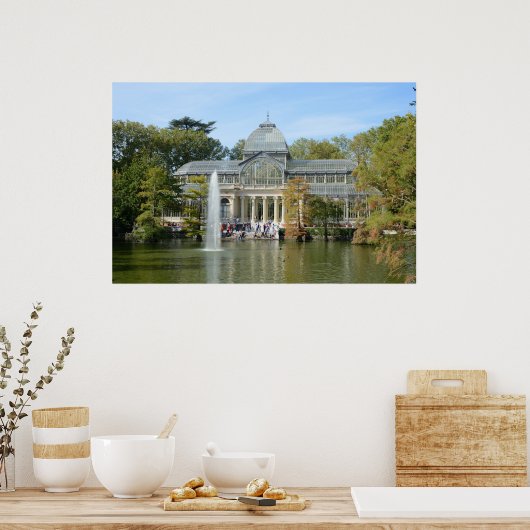 Kristal Palace, Madrid Poster (Keuken)