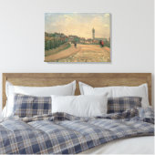 Kristal Palace, Upper Norwood (olie op doek) Canvas Afdruk (Insitu (Slaapkamer))