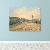 Kristal Palace, Upper Norwood (olie op doek) Canvas Afdruk (Insitu (Houten vloer))