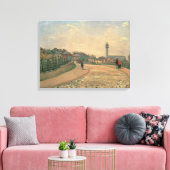 Kristal Palace, Upper Norwood (olie op doek) Canvas Afdruk (Insitu (Woonkamer))