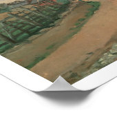 Kristal Palace, Upper Norwood (olie op doek) Poster (Hoek)