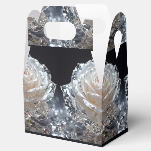 Kristal Rozen Bedankdoosjes (Geopend)