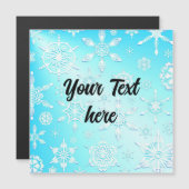 Kristal Sneeuwvlokken Patroon (Voorkant / Achterkant)