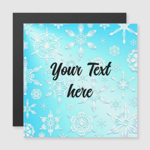 Kristal Sneeuwvlokken Patroon