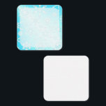 Kristal Sneeuwvlokken Patroon Notitiekaartje<br><div class="desc">Kristal Sneeuwvlokken Patroon . Ontwerp Auteursrecht BluedarkkArt</div>