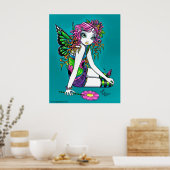 Kristal Snoep Rainbow Fairy Poster (Keuken)