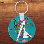 Kristal Snoep Rainbow Fairy Sleutelhanger (Voorkant)