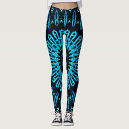 Kristal Spiegel Mandala 2 Leggings