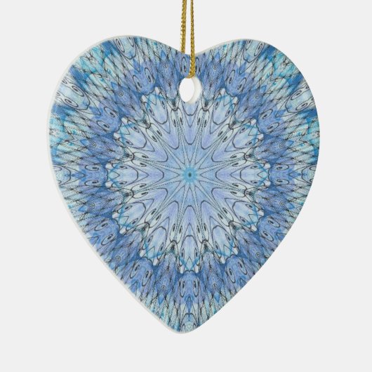 Kristal Star-kerstversiering Keramisch Ornament (Rechts)