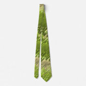 Kristal Striped Spectrum Green Two-Sided Stropdas (Achterkant)