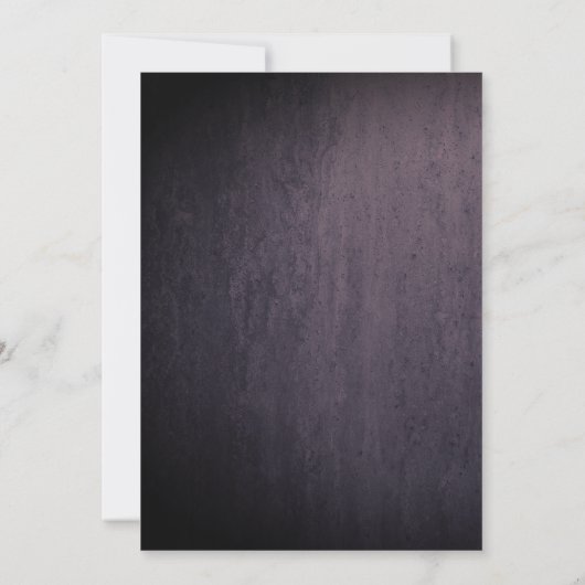 Kristal Vertical Light String White Branch Wedding Kaart (Achterkant)