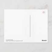 Kristal wereldbol in een groen bos briefkaart (Achterkant)