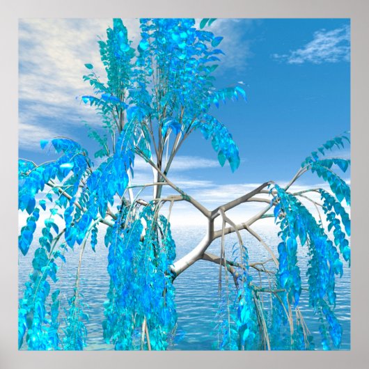 Kristal Zomer Boom Poster (Voorkant)