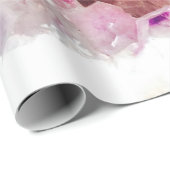 Kristalamethyst paars mineraal cadeaupapier (Rol Hoek)