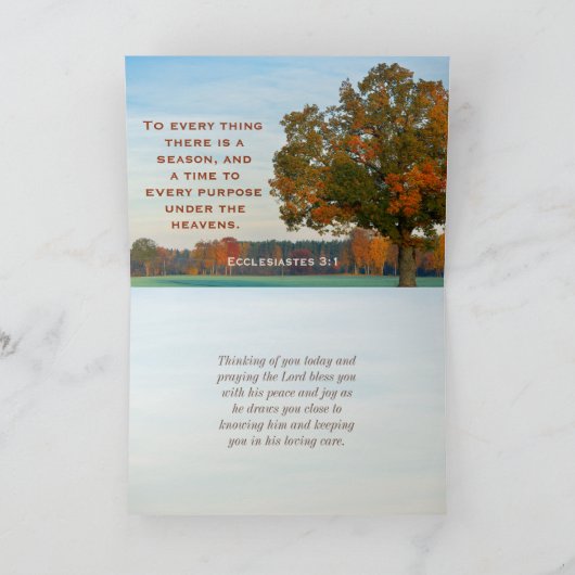 Kristalastes 3:11 Alle mooie dingen in zijn tijd Kaart (Binnen)