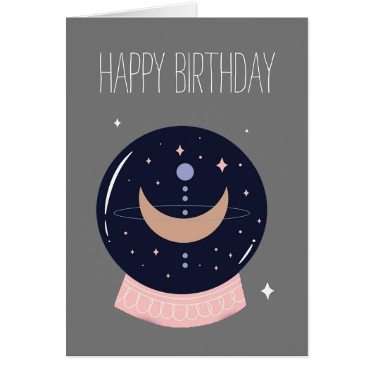 Kristalbal psychisch (Voorkant)