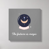 Kristalbal psychisch canvas afdruk (Voorkant)