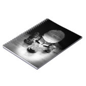 Kristalband en sierbezit notitieboek (Linkerzijde)