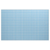 Kristalblauw en wit geruit gingham stof (Yard (91,4 cm))