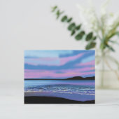 Kristalblauw water briefkaart (Staand voorkant)