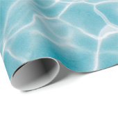 Kristalblauw water cadeaupapier (Rol Hoek)