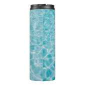 Kristalblauw water thermosbeker (Achterkant)