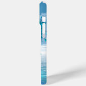 Kristalblauwe Boom Case-Mate iPhone Case (Achterkant / Links)