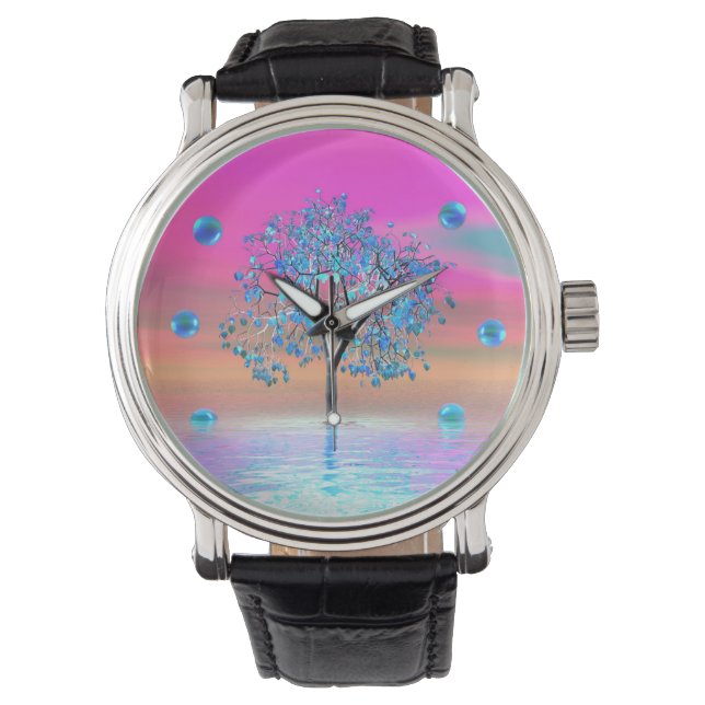 Kristalboom Zonsopgang Horloge (Voorkant)