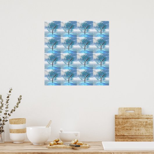 Kristalbos Poster (Keuken)