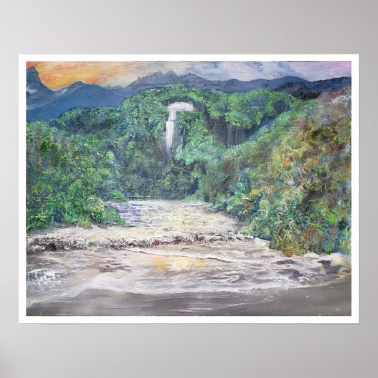 Kristalcoast afdrukken poster (Voorkant)