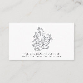 Kristalenergie — Healing Wellness Visitekaartje
