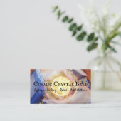 Kristalenergie — Reiki Magic Sun Ball Visitekaartje (Staand voorkant)