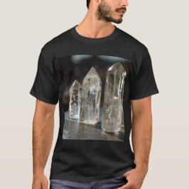 Kristalenergie uit polijst punten t-shirt