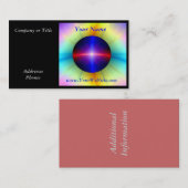 Kristalenergie Visitekaartje (Voorkant / Achterkant)