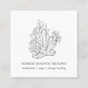 Kristalenergie — Wellness Visitekaartje