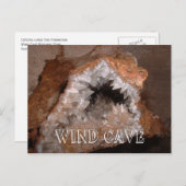 Kristalformatie, nationaal park windenergie, SD Briefkaart (Voorkant / Achterkant)