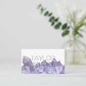 kristalgem visitekaartje (Staand voorkant)