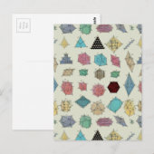 Kristalgeometrie Briefkaart (Voorkant / Achterkant)