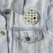 Kristalgeometrie Ronde Button 5,7 Cm (In situ)