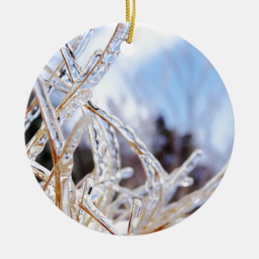 Kristalglas Keramisch Ornament (Voorkant)