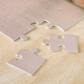 Kristalglazen prinses met oranje jurk legpuzzel (Zijkant)